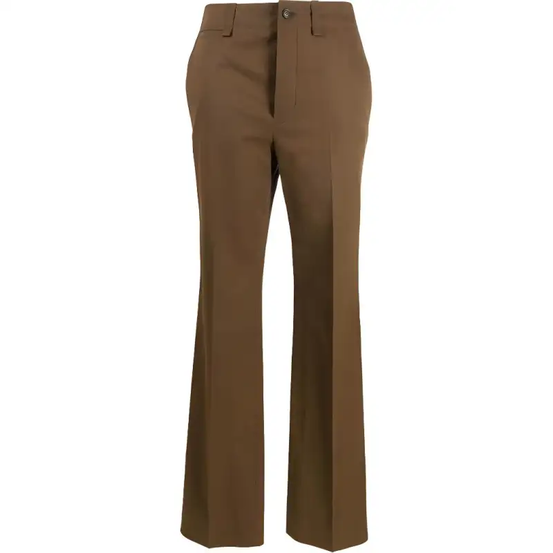 Saint Laurent straight-leg cotton trousers