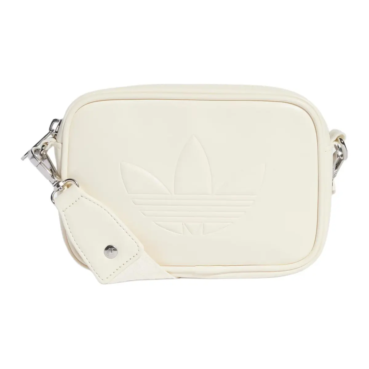 Adidas Originals Polyurethane PU Shoulder Bag Regular Women's Ivory