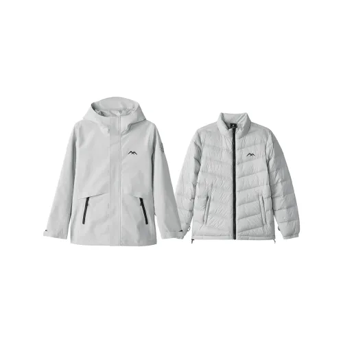 Skechers Hiking Outdoor Hiking Urban Living/Travel/Commuting Thermal Windbreaker Jacket Women's Lunar Gray