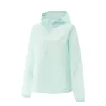 Li Ning Fitness Collection Cross Training Collection Trench Coat Women's Light Ice Blue