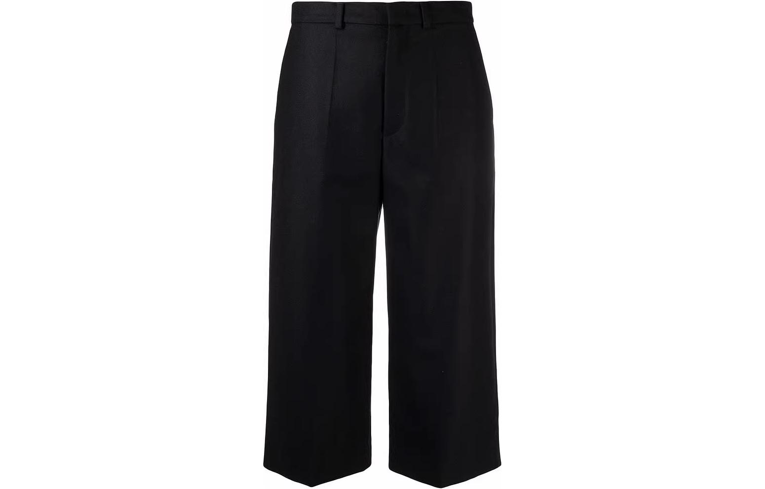 Женские штаны Moncler Pleated (черные)