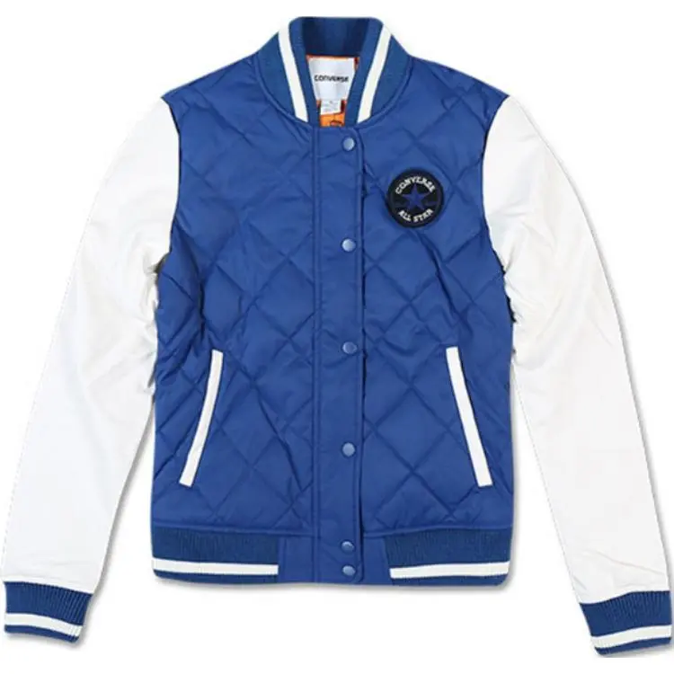 Converse Baseball Jacket Women's Blue
