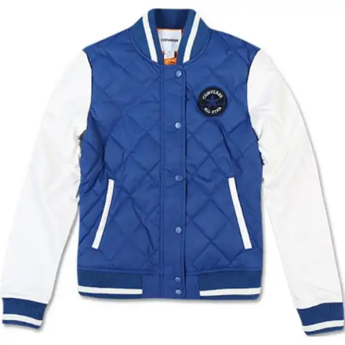 Converse Baseball Jacket Women's Blue