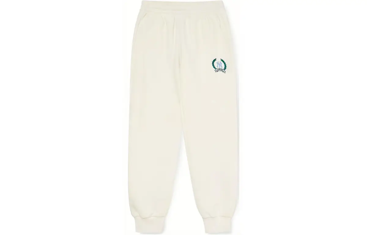 MLB Casual Pants Women's Ecru Moderate Cuffed Pants