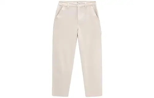 Vans Casual Pants Women's White Moderate Straight Fit Pants