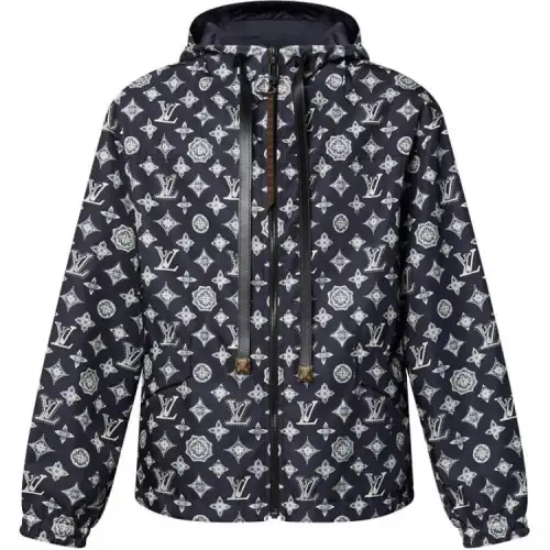 LOUIS VUITTON SS25 Parka Coat Women's Black