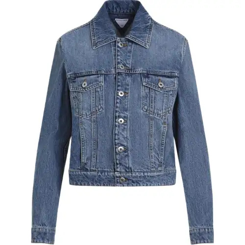 Bottega Veneta Long Sleeved Denim Jacket