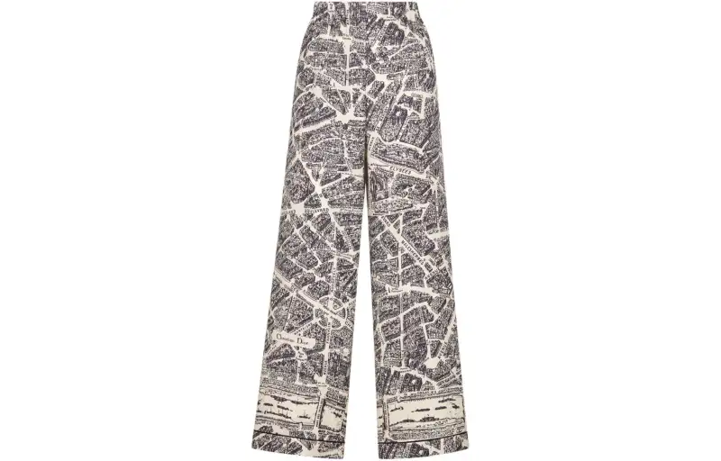 DIOR Casual Pants Women's Marine Blue