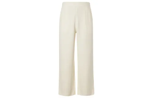 UNIQLO Casual Pants Women's Ivory Moderate Straight Fit Pants