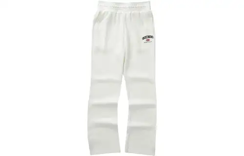 Skechers Colorful Casual Pants Women's Marshmallow White/0074 Moderate Straight Fit Pants