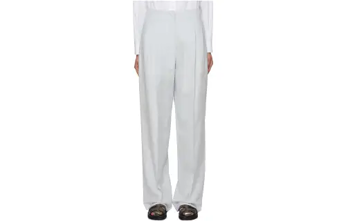 Bottega Veneta High Waist Satin Trousers