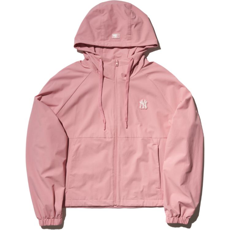 MLB Soft comfortable fuchsia trench coat