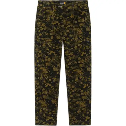 Timberland Casual Pants Women's Dark Olive Print
