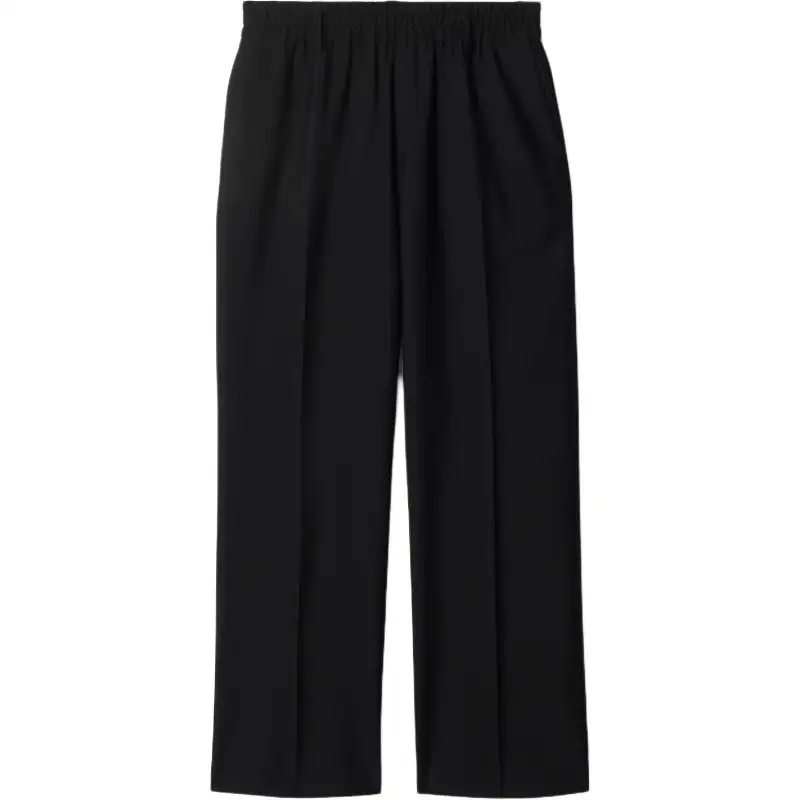 Burberry Drawstring Wool Trousers