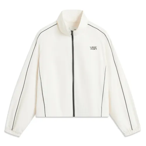 Li Ning Sports Life Collection Trench Coat Women's Ivory