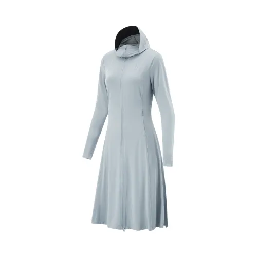 Li Ning Fitness Series UV Protection Sun Protection Clothing Women's Gray