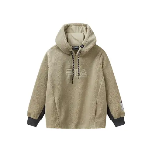FILA Velvet feel Coat Women's Wheat LK