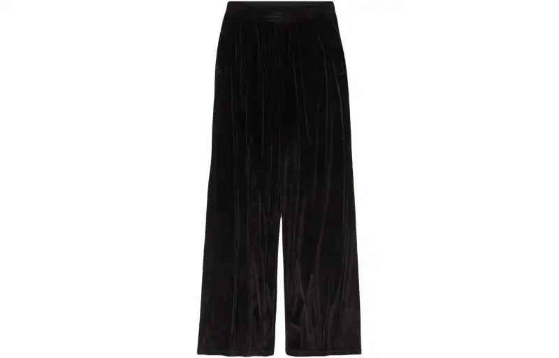 Balenciaga SS23 Casual Pants Loose Fit Women's Black