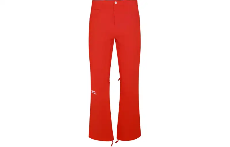 Balenciaga Casual Pants, Regular Fit Women's Red