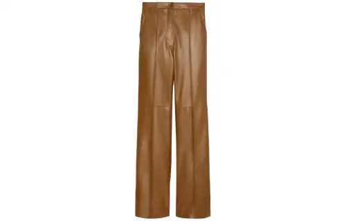 GUCCI Casual Pants Women's Brown Moderate Straight Fit Pants