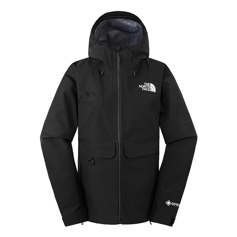 THE NORTH FACE Hiking Waterproof, Windproof, And Breathable Windbreaker Jacket Women's Cosmic Black