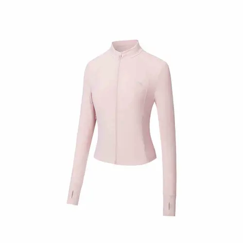 Anta Variety Training Collection Sun Protection Clothing Women's Mousse Pink