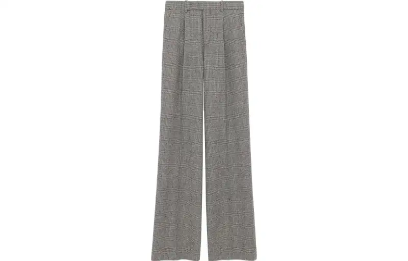 SAINT LAURENT High Waist Flared Trousers