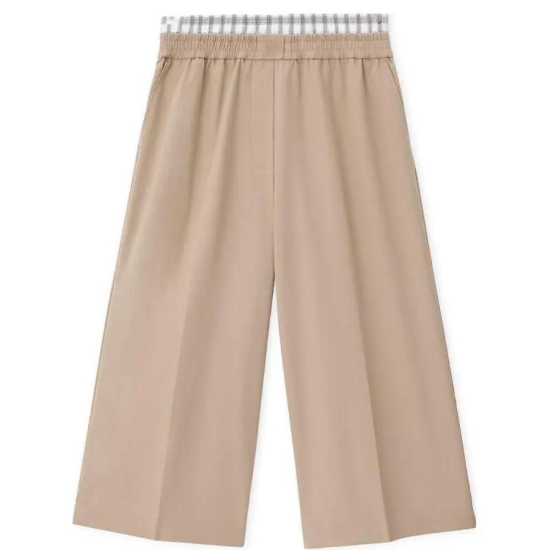 Loewe Wide-Leg Cropped Trousers