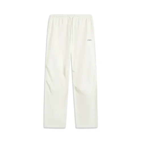 Li Ning Sports Life Collection Casual Pants Women's Ivory