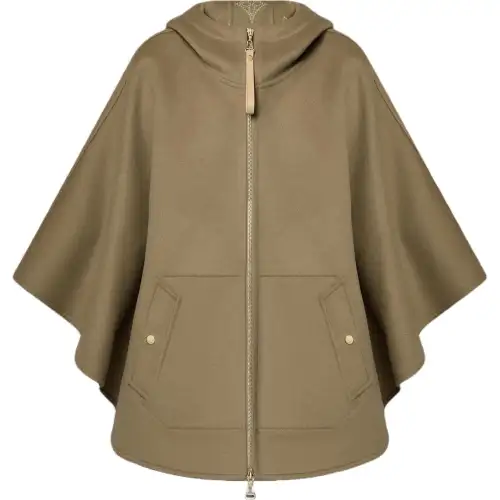 Lv Reversible Hooded Cape