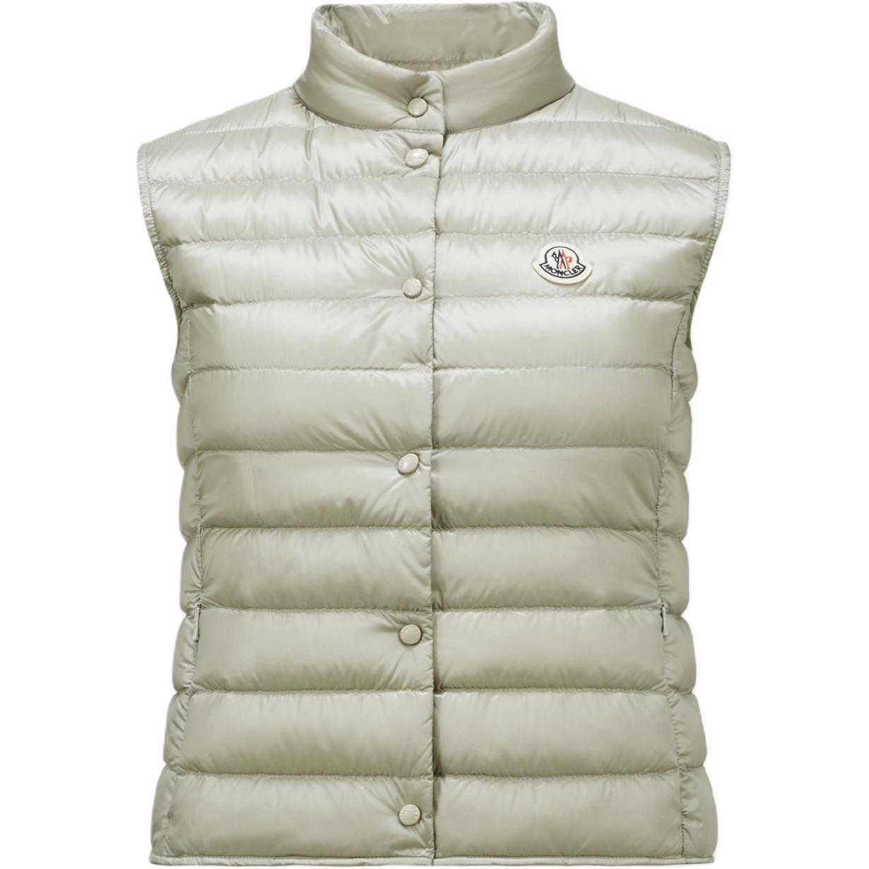 Женский жилет Moncler FW24 Liane (светло-серый)