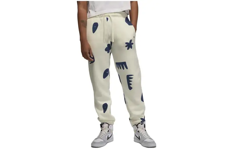 Jordan Casual Pants Women's Ecru Moderate Cuffed Pants