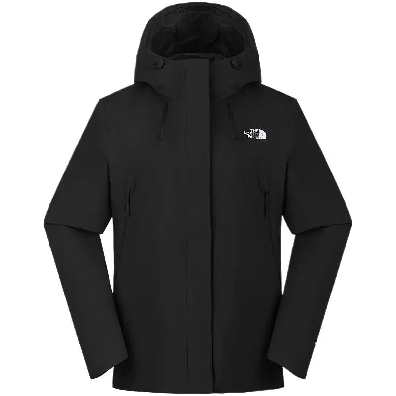 THE NORTH FACE Urban Exploration SS25 Windproof, Water Repellent, And Thermal Windbreaker Jacket Women's Cosmic Black