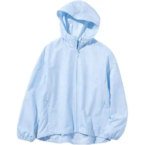 UNIQLO Sun Protection Clothing Women's Flow Cloud Blue
