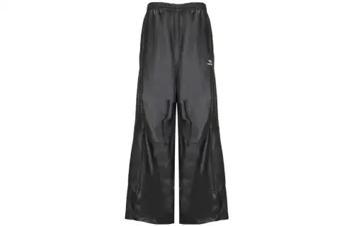 Balenciaga Leather Track Pants