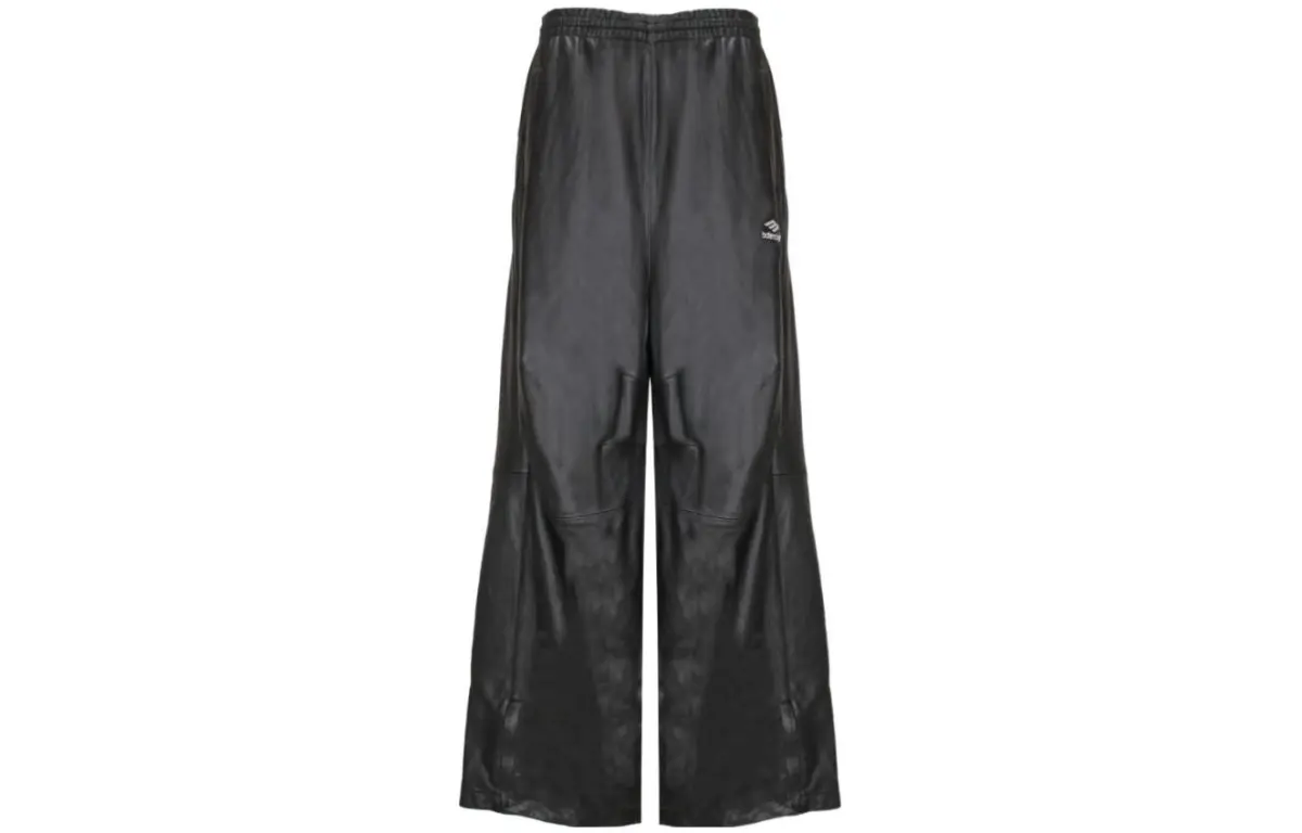 Balenciaga Leather Track Pants