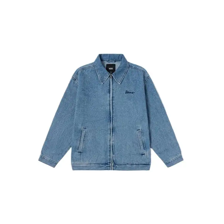Vans Denim Jacket Women's Gray Blue
