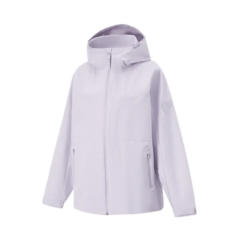 Li Ning Fitness Series Trench Coat Women's Sea Salt Purple