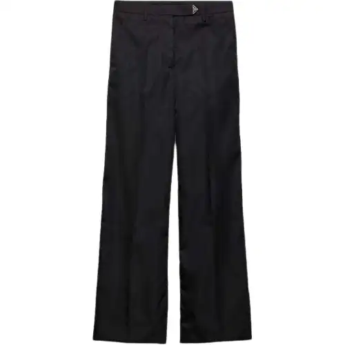 PRADA FW24 Casual Pants Women's Black