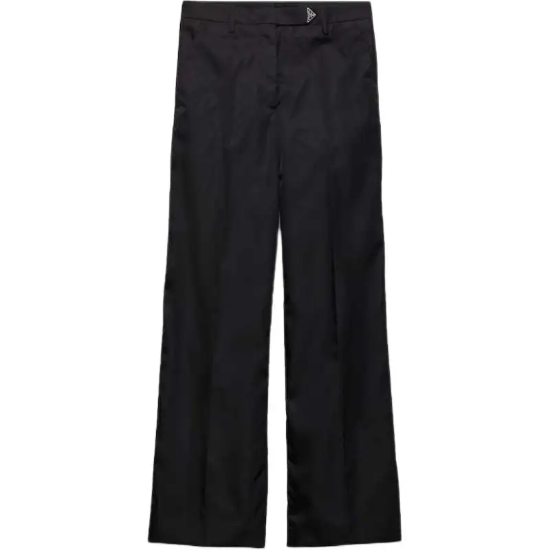 PRADA FW24 Casual Pants Women's Black