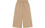 LOEWE Casual Pants Women's Khaki Moderate Wide Leg Pants