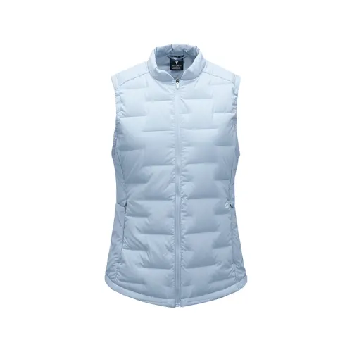 Skechers Vest Women's Light Gray Blue