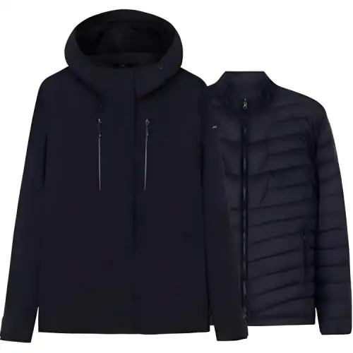 Anta Waterproof, Windproof, Abrasion Resistant, Thermal Windbreaker Jacket Women's Basic Black