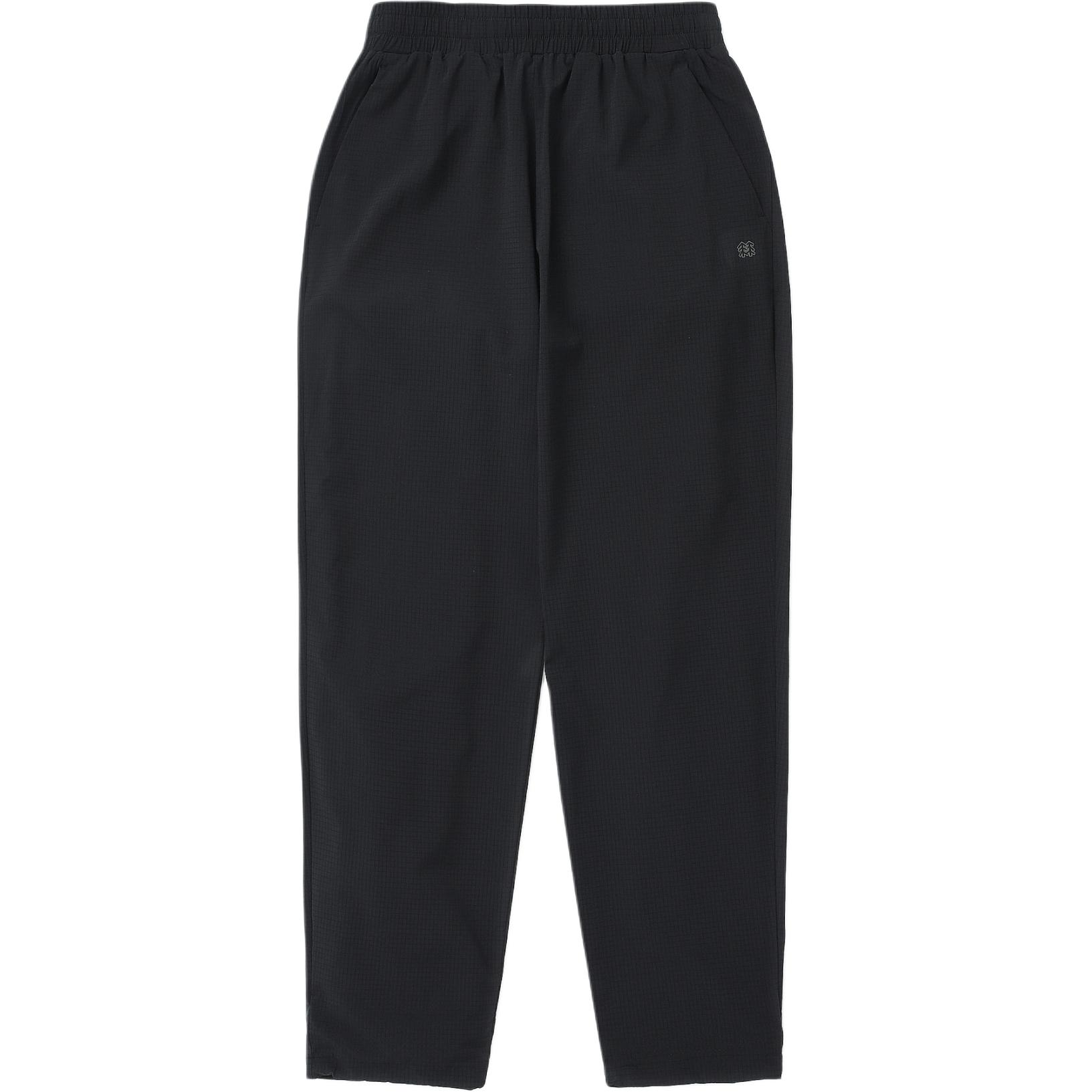 KOLON SPORT SS25 high-end urban skin-friendly antibacterial, waterproof, breathable and comfortable solid color mid-waist straight elastic tie quick-drying pants for women