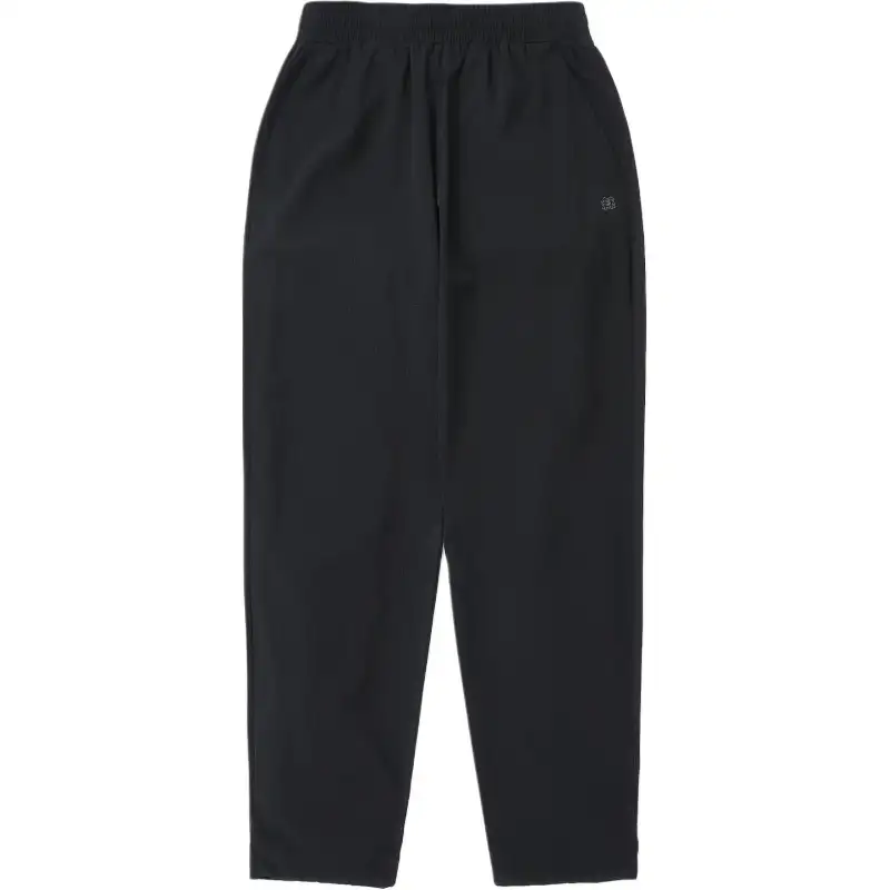 KOLON SPORT SS25 high-end urban skin-friendly antibacterial, waterproof, breathable and comfortable solid color mid-waist straight elastic tie quick-drying pants for women