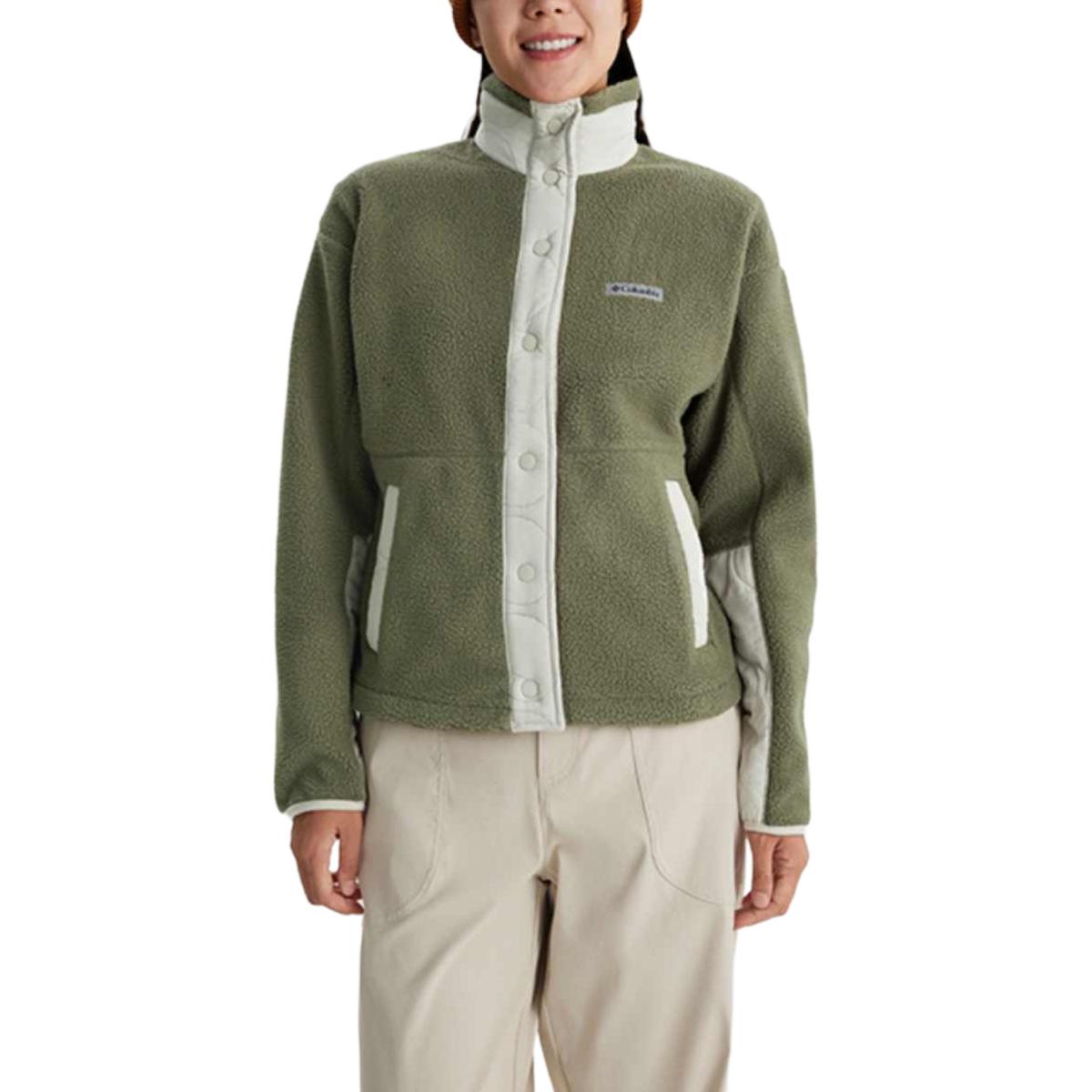 Columbia Fleece Clothing Women’s Green