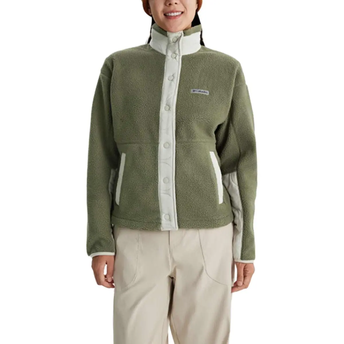 Columbia Fleece Clothing Women's Green