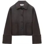 LOEWE Turn Up Jacket 'Brown'