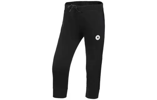 Converse Casual Pants Women's Black Moderate Cuffed Pants