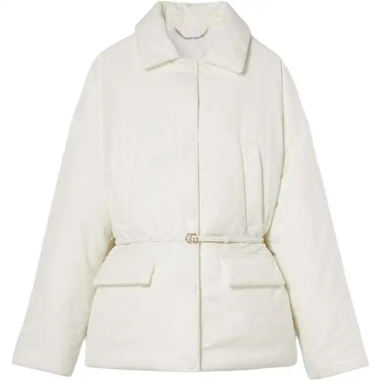 GUCCI Puffer Jacket Women's White